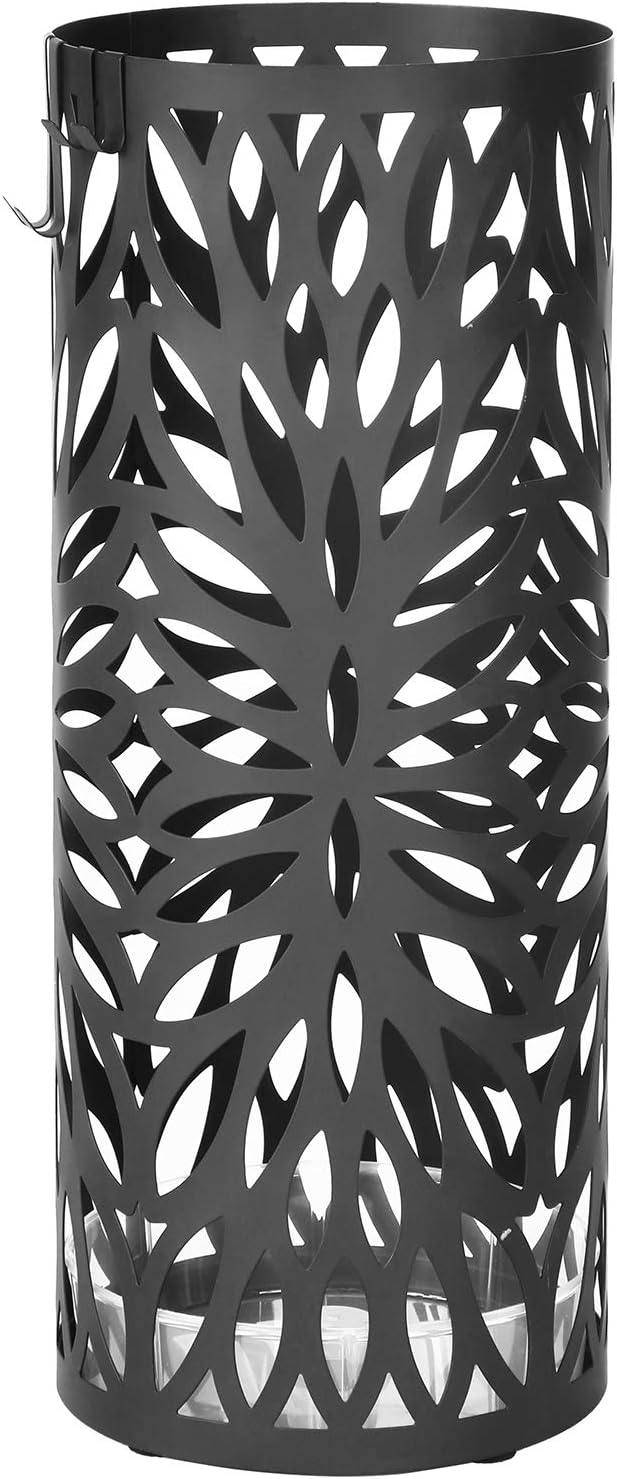 SONGMICS Umbrella Stand, Umbrella Holder for Entryway, Steel