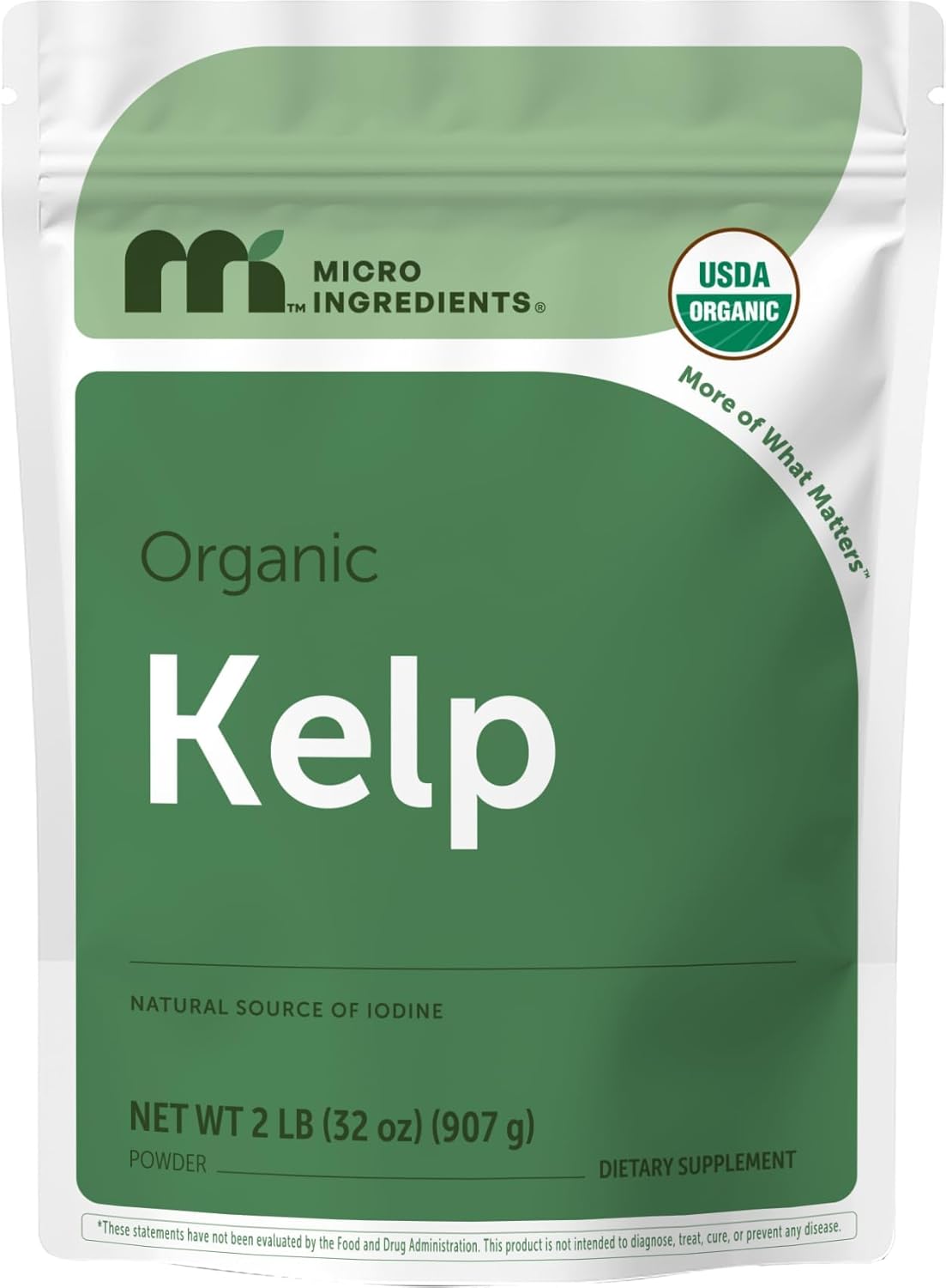 Micro Ingredients Organic Kelp Powder, 2 lb |
