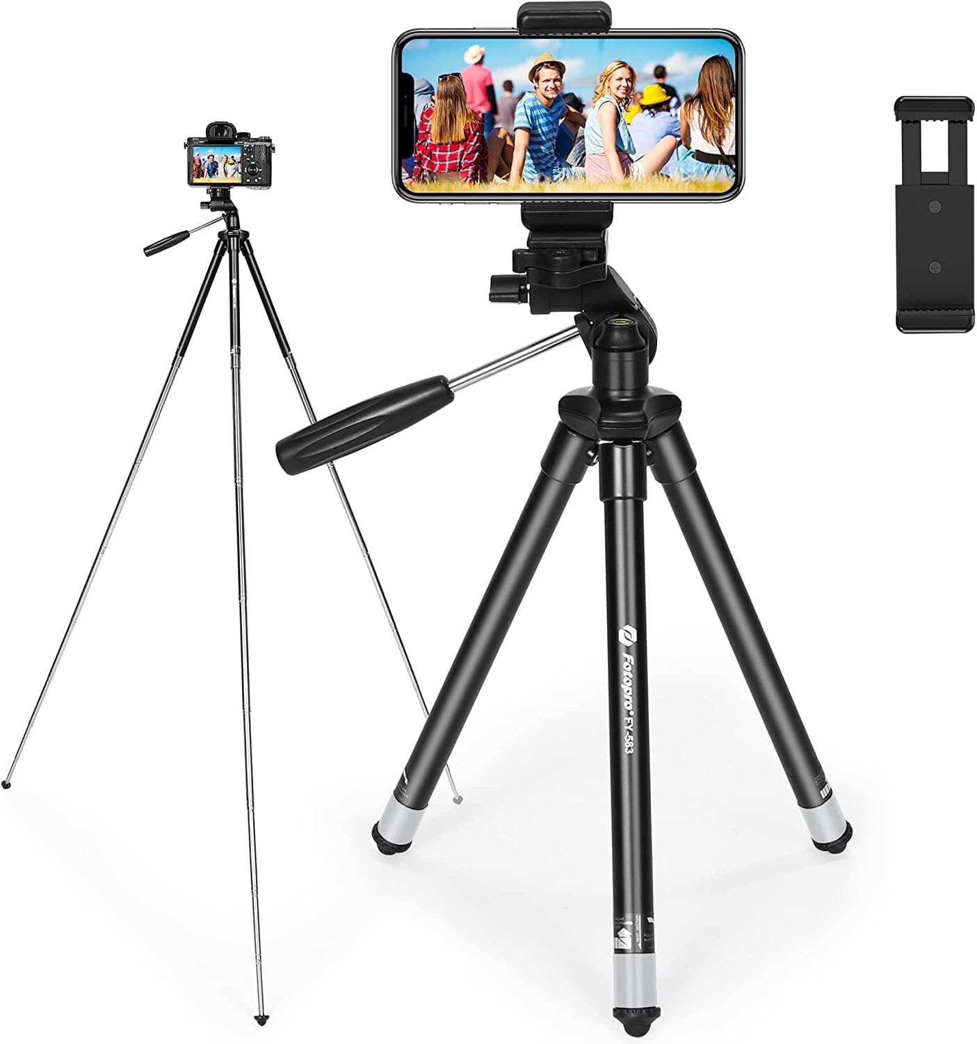 Fotopro 40 Inch Lightweight Phone Tripod Stand for
