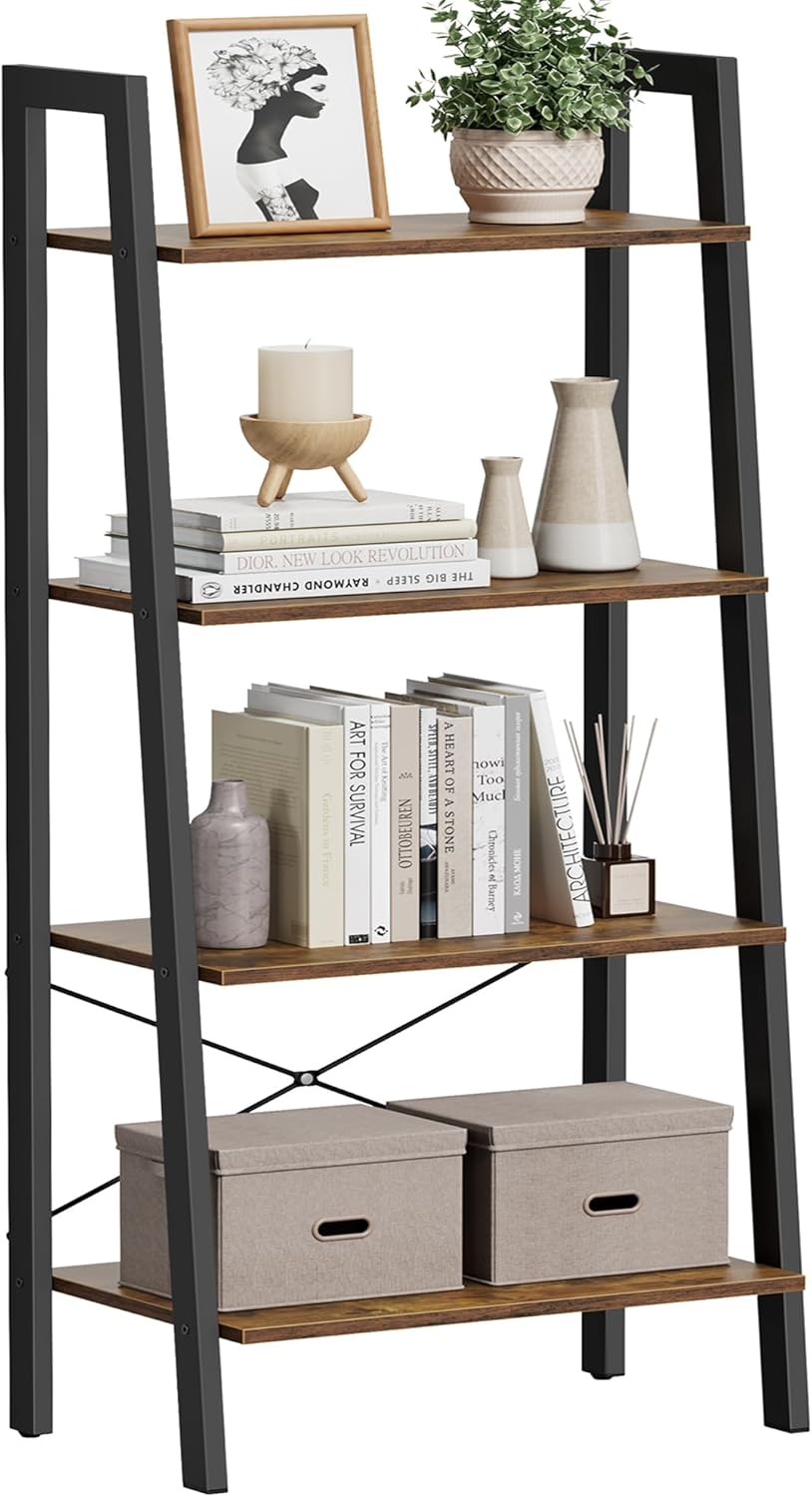 VASAGLE BARNET Collection - Ladder Shelf, Bookshelf, Storage