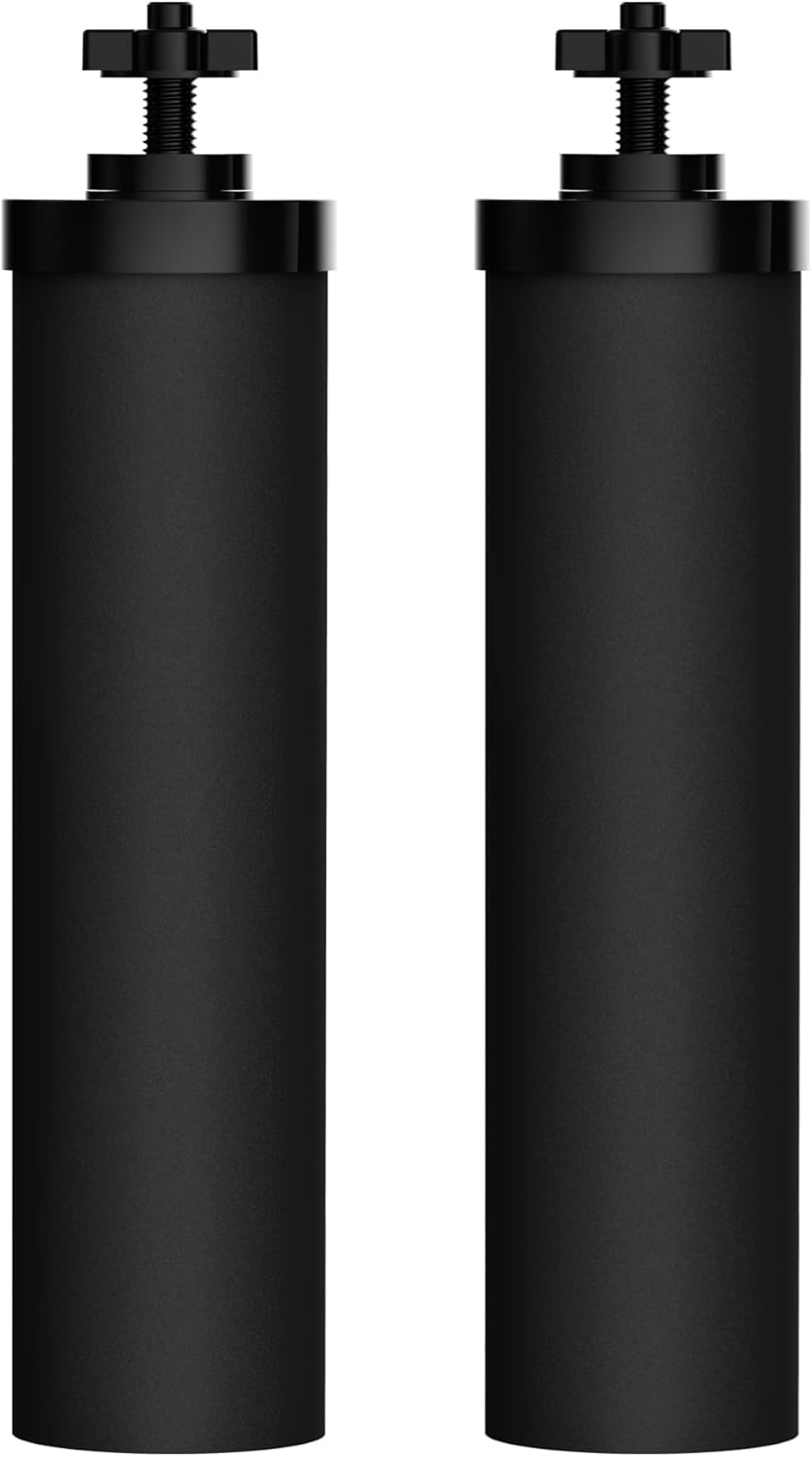 Waterdrop Black Water Filter, Replacement for Berkey, Purewell,