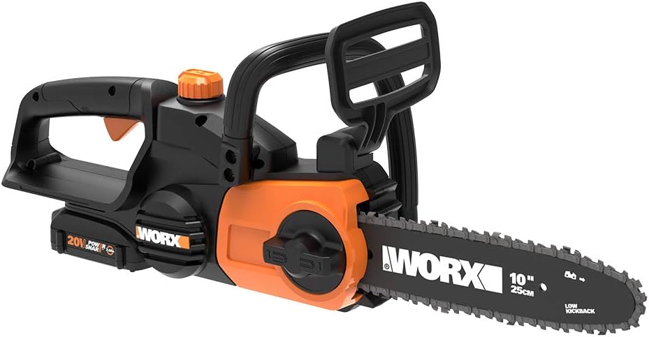 Worx WG322 20V Power Share 10" Cordless Chainsaw