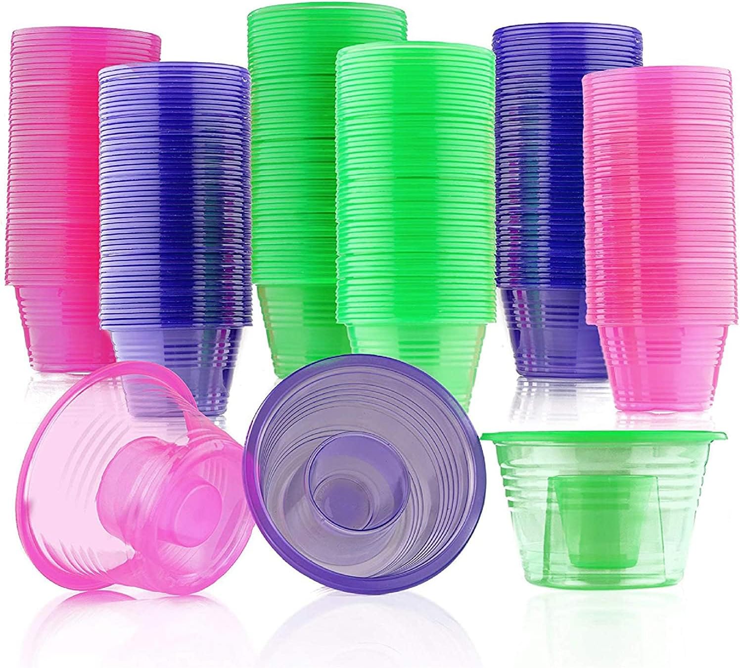 MATANA 150 Neon Bomb Cups 3.75oz with 1oz