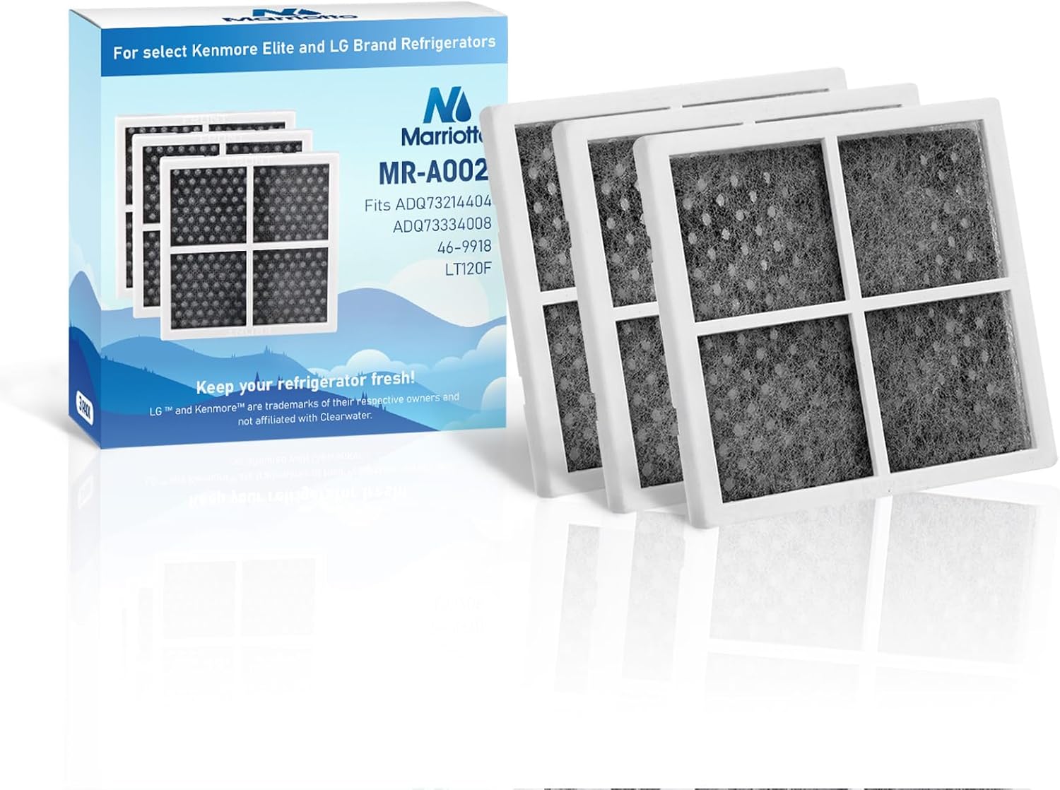 MARRIOTTO LT120F Refrigerator Air Filter Replacement for LG