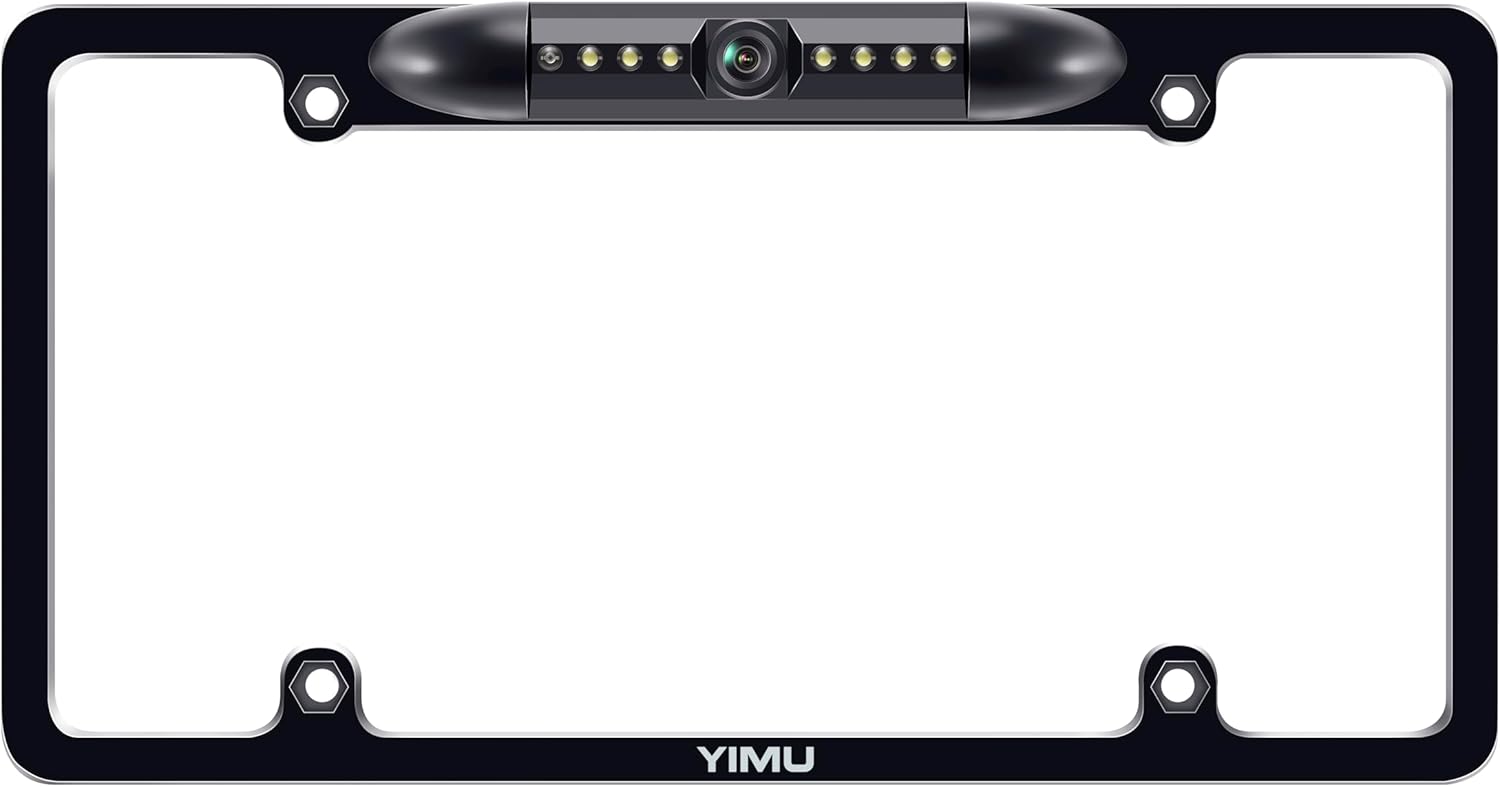 YIMU License Plate Backup Camera for Trucks with
