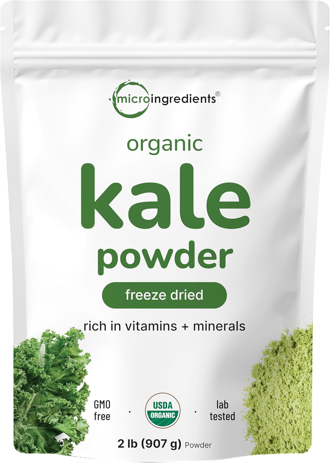 Micro Ingredients Organic Kale Powder, 2 Pounds |