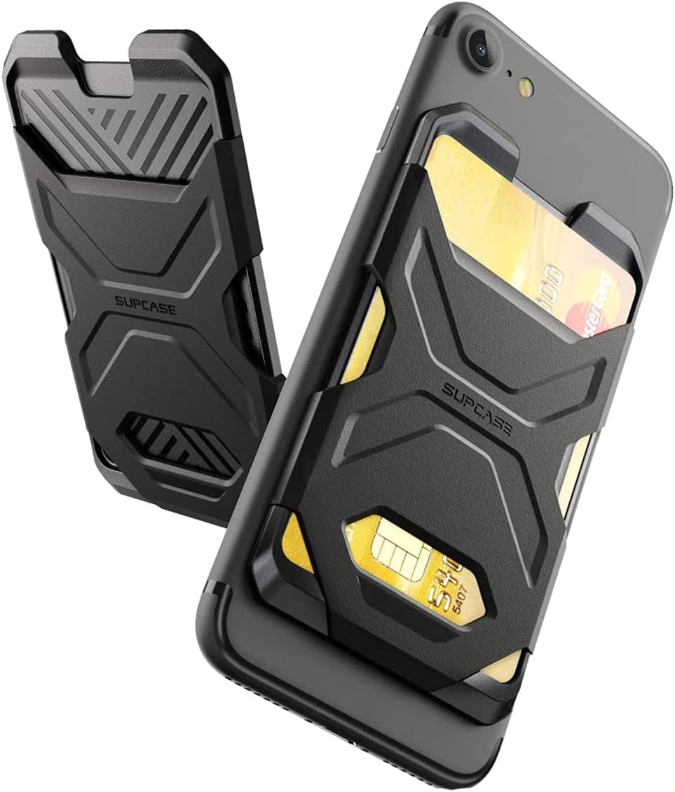 SUPCASE Adhesive Slim Wallet, (2-Pack) Ultra Thin Stick-On