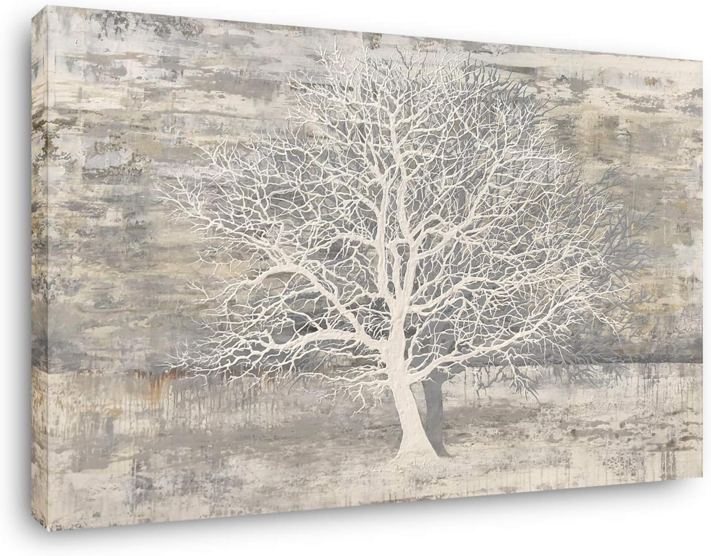 Yihui Arts Abstract Trees Painting Canvas Prints Wall