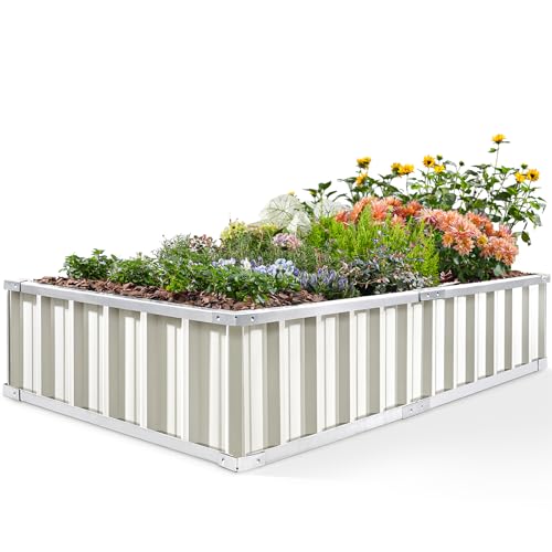 KING BIRD Raised Garden Bed 68"x 36"x 12"