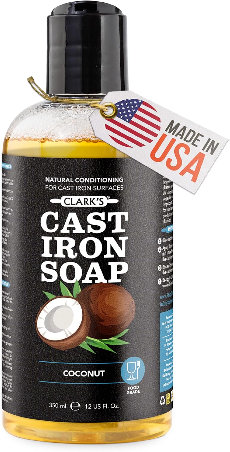 CLARK'S Cast Iron Cleaner 12 oz, Made in