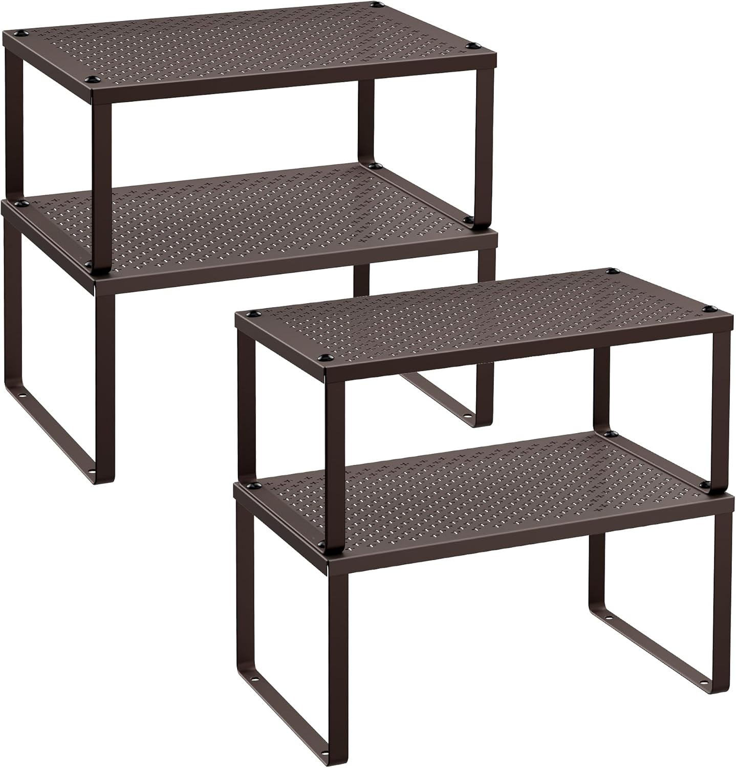 SONGMICS Spice Racks, Set of 4 Metal Cabinet