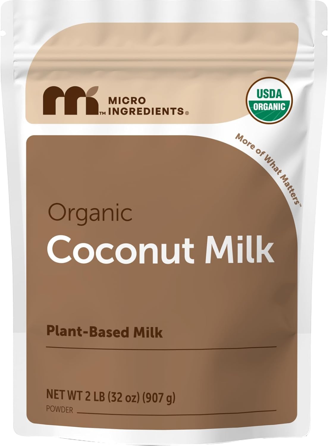 Micro Ingredients Organic Coconut Milk Powder, 2 Lb