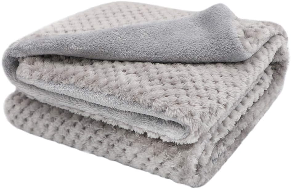 furrybaby Premium Fluffy Fleece Dog Blanket, Soft and