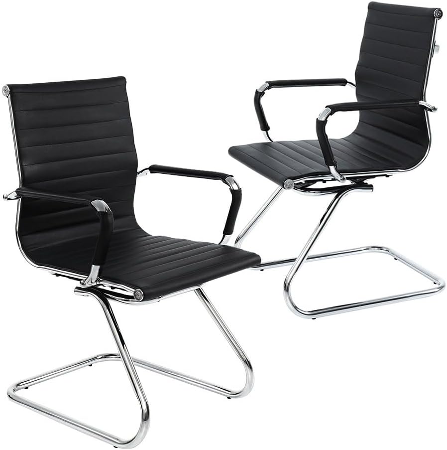 Conference Room Chairs Set of 2, Waiting Room