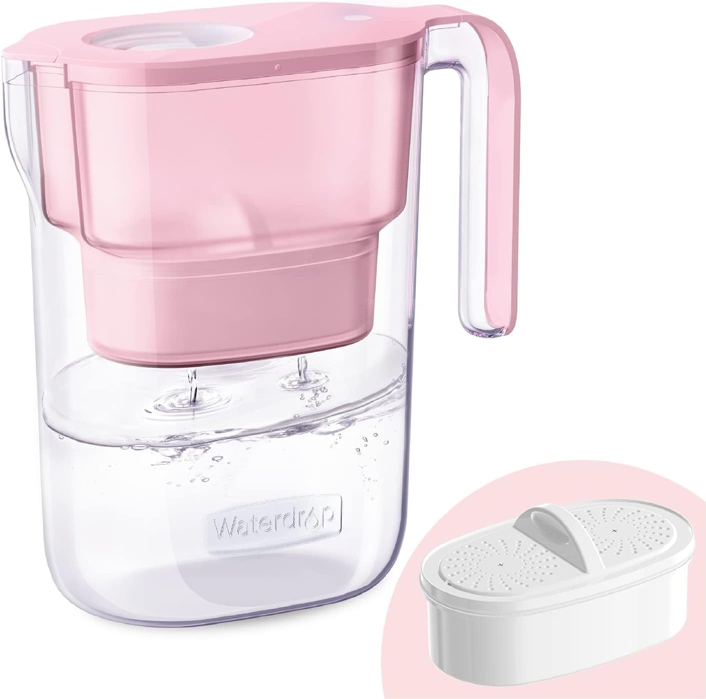 Waterdrop PT-05P Water Filter Pitcher, 7-Cup Capacity, NSF