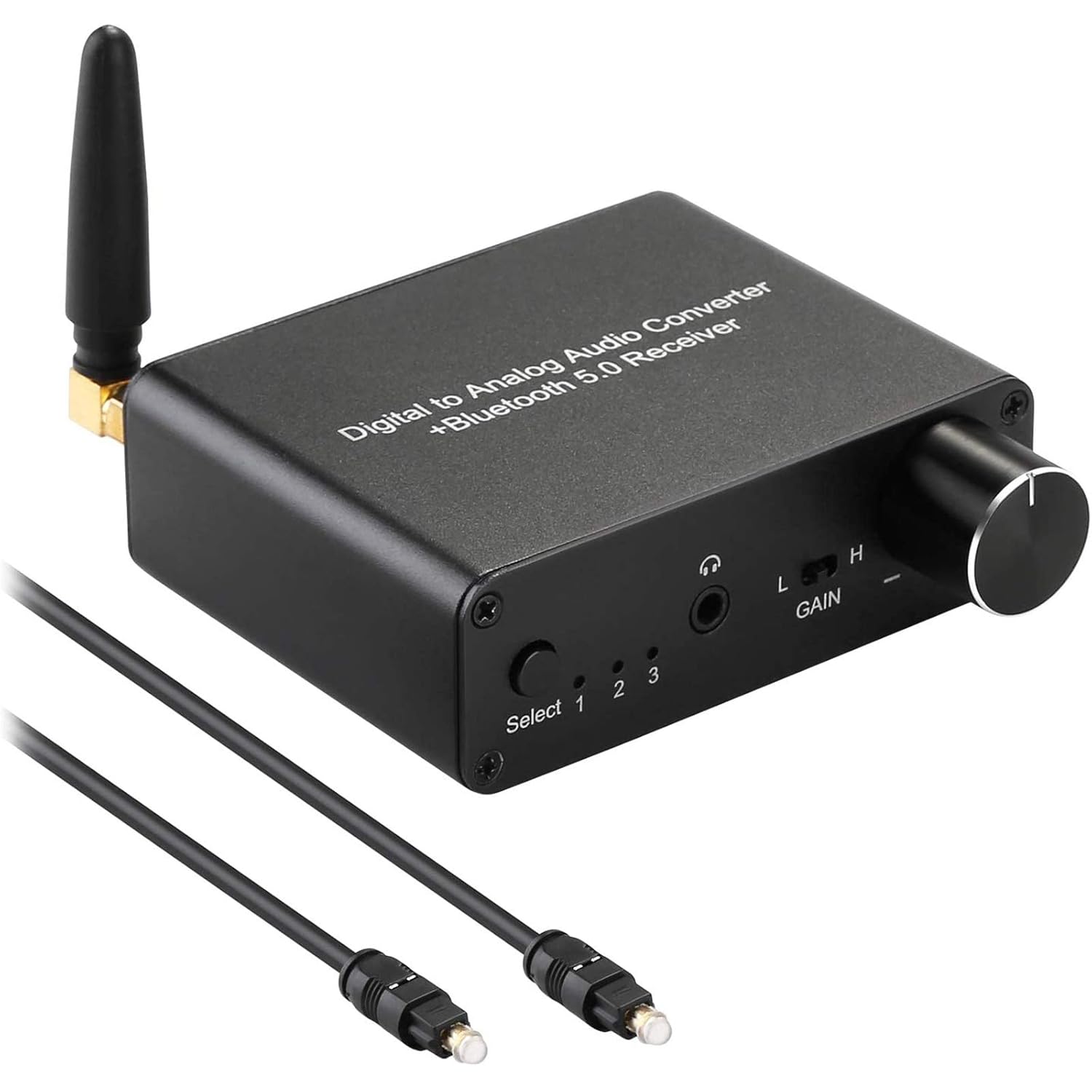 192kHz Digital to Analog Converter Bluetooth 5.0 Receiver