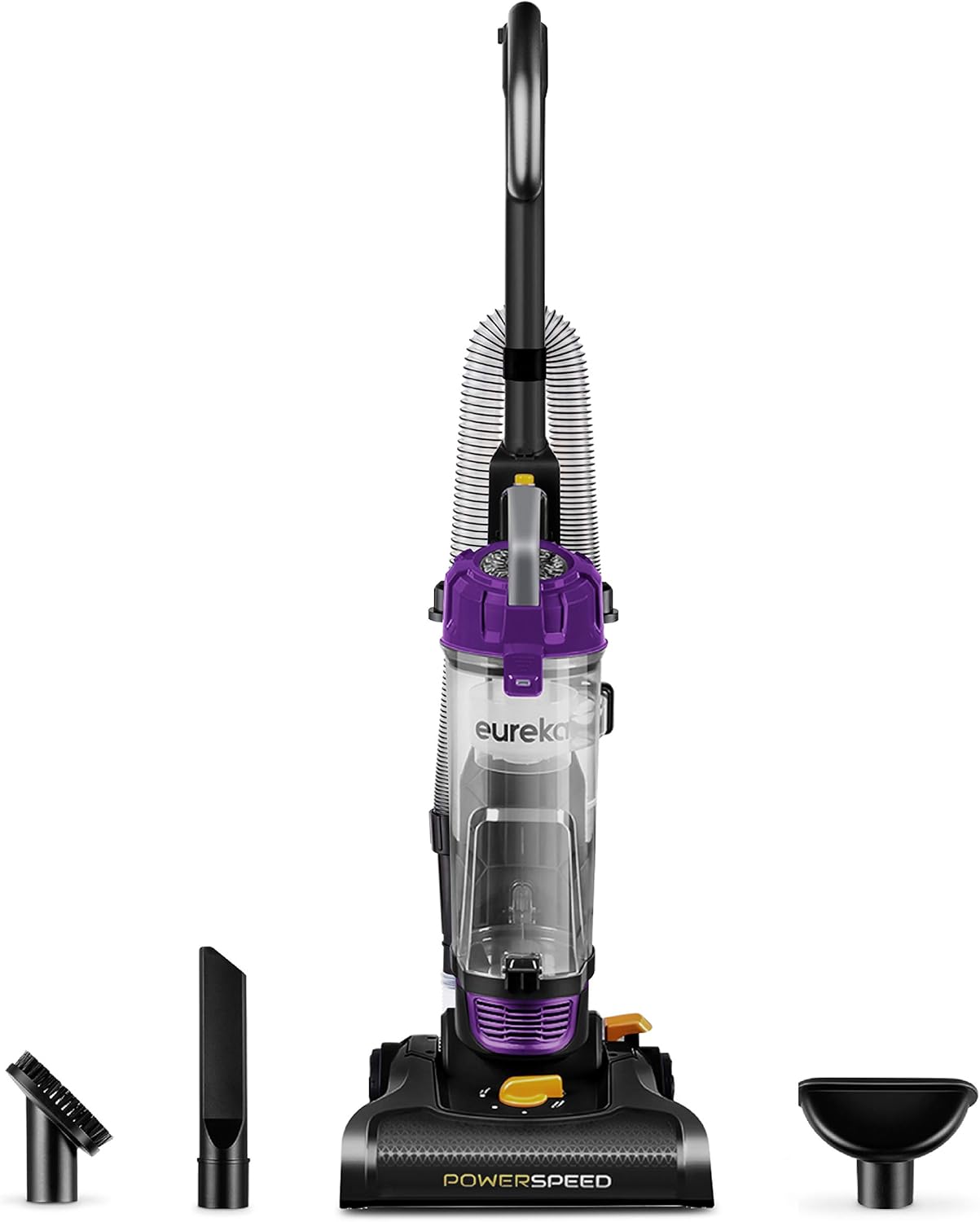 Eureka NEU182B PowerSpeed Bagless Upright Vacuum Cleaner, Lightweight,