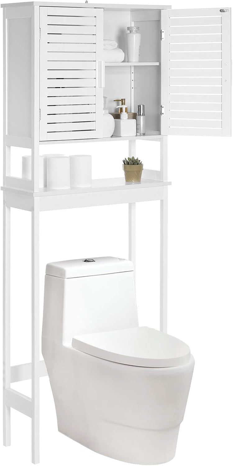 SONGMICS Over The Toilet Storage Cabinet, Bathroom Cabinet