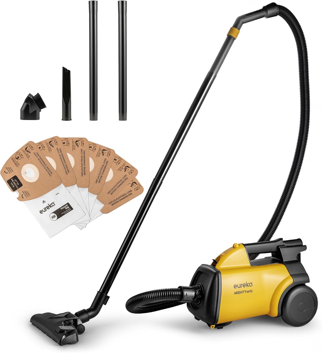 Eureka 3670M Canister Cleaner, Lightweight Powerful Vacuum for