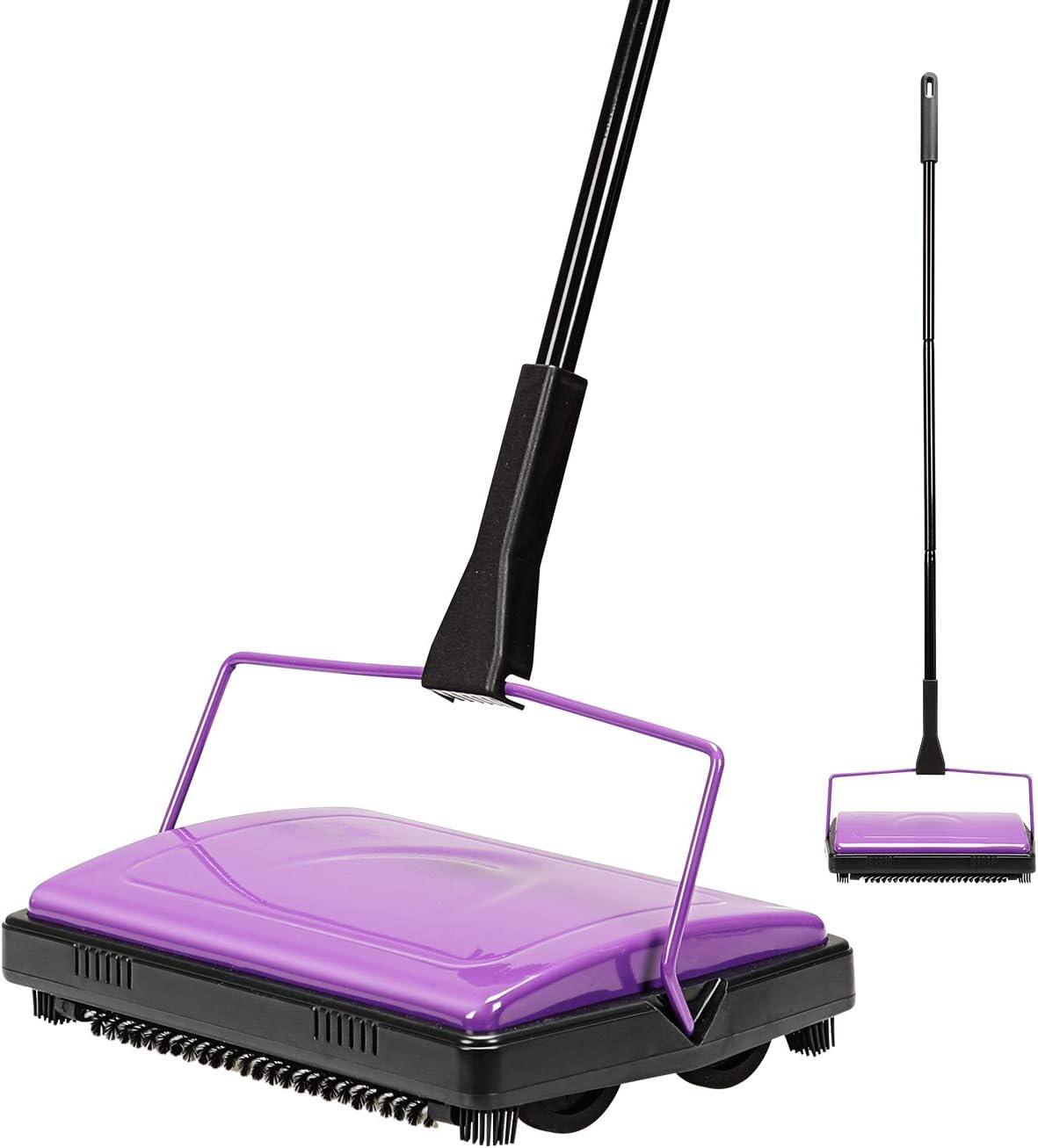 Yocada Carpet Sweeper Cleaner for Home Office Low&Undercoat