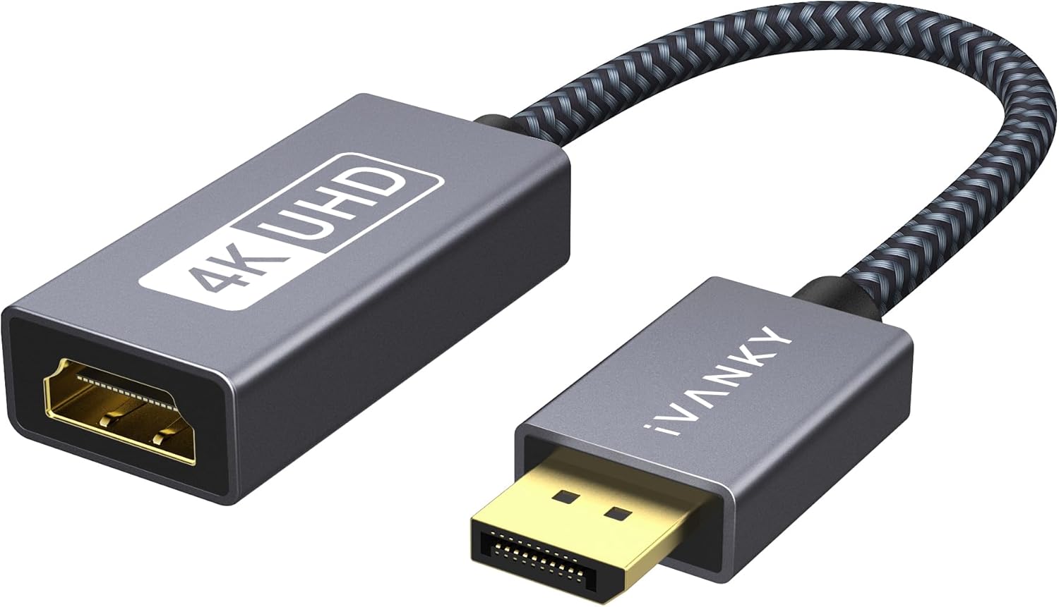 IVANKY Active DisplayPort to HDMI Adapter 4K@60Hz, Uni-Directional