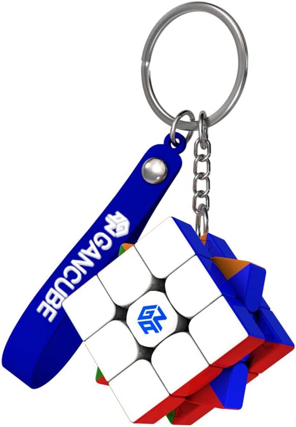 GAN 330 Keychain Cube, 3x3 Mini Key Ring,