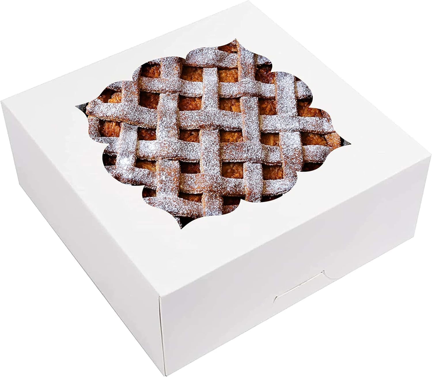 20 Pack Pie Boxes 10x10x3 inch, Bakery Boxes