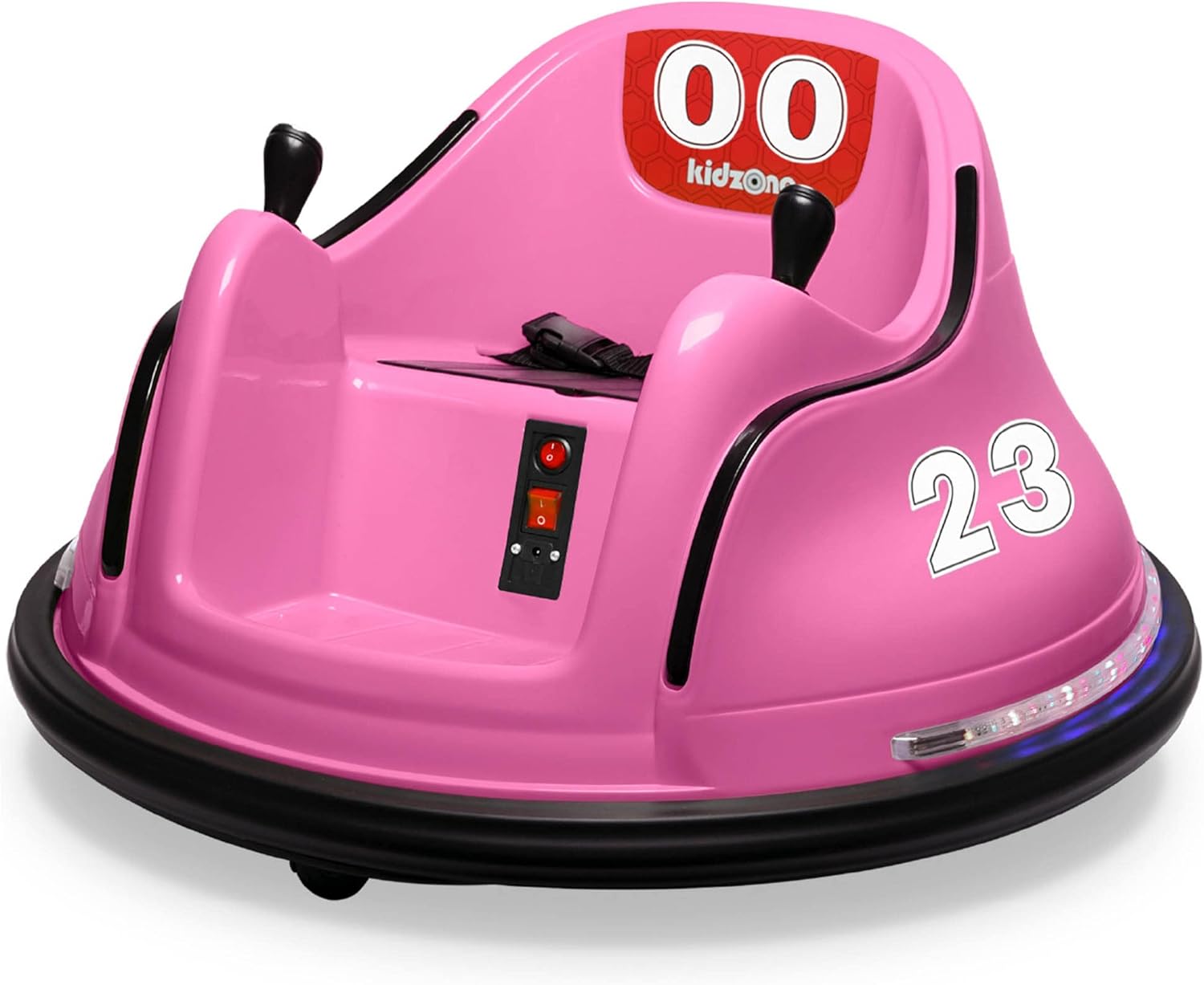 Kidzone 6V Electric Ride-On Bumper Car for Kids