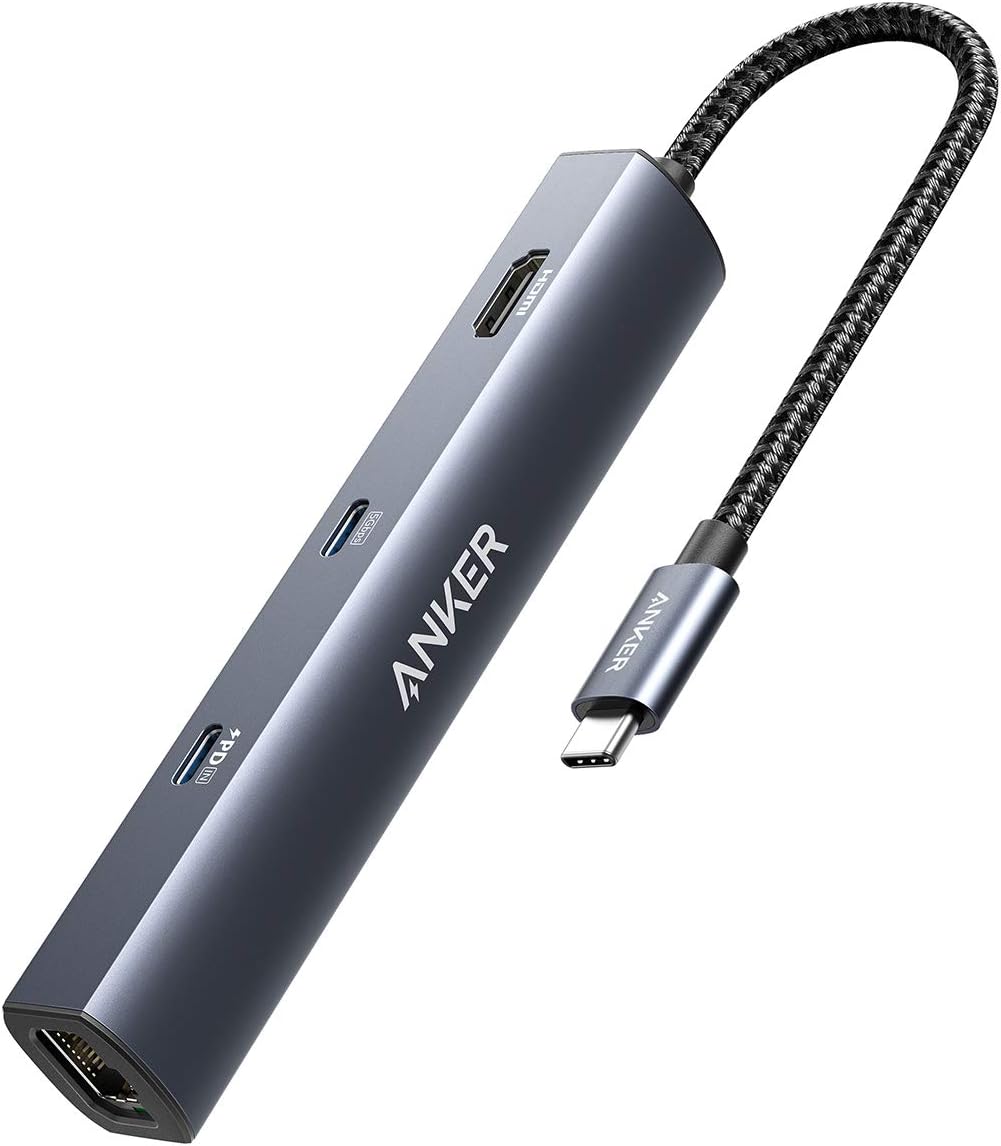 Anker 6-in-1 USB C Hub with Ethernet, USB
