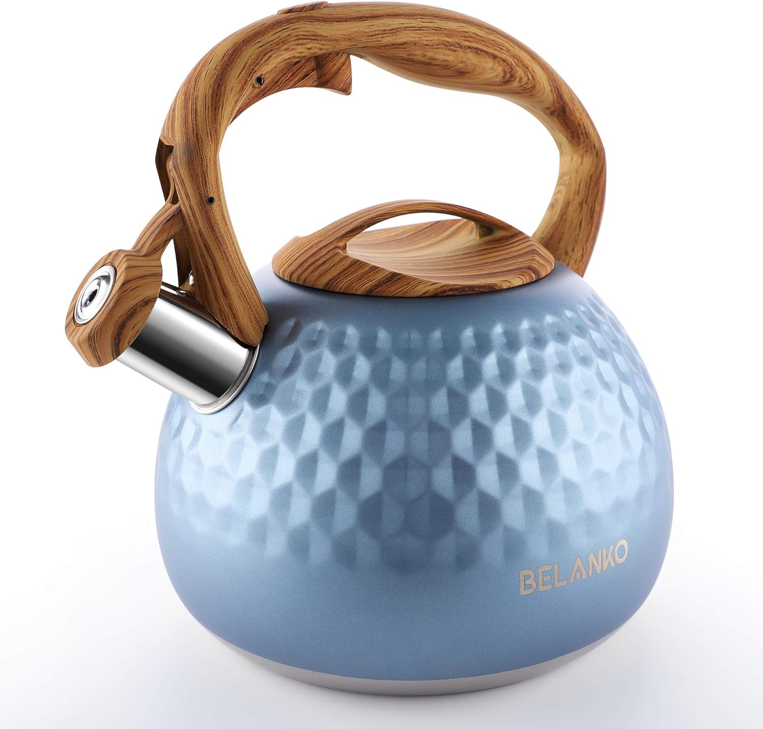 BELANKO 2.7 Quart Tea Kettle for Stovetop -
