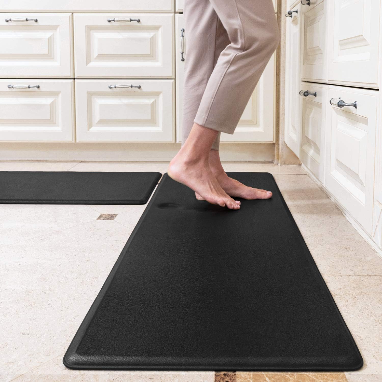 SIXHOME Kitchen Mat Set of 2 Anti Fatigue