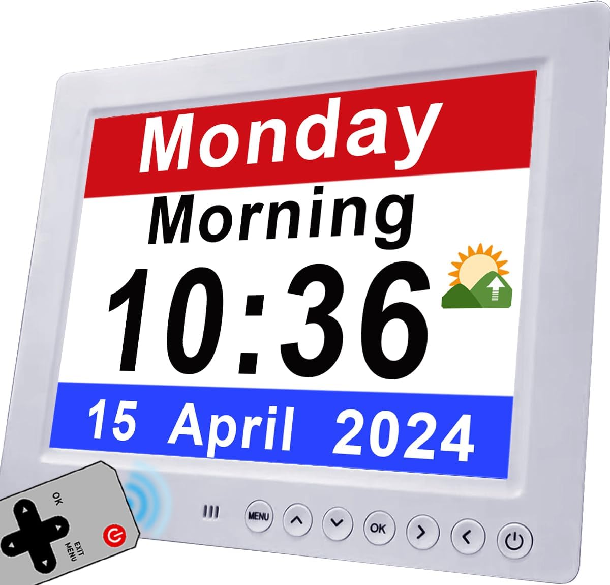 Vefaii 30 Alarms Extra Large Digital Clock with