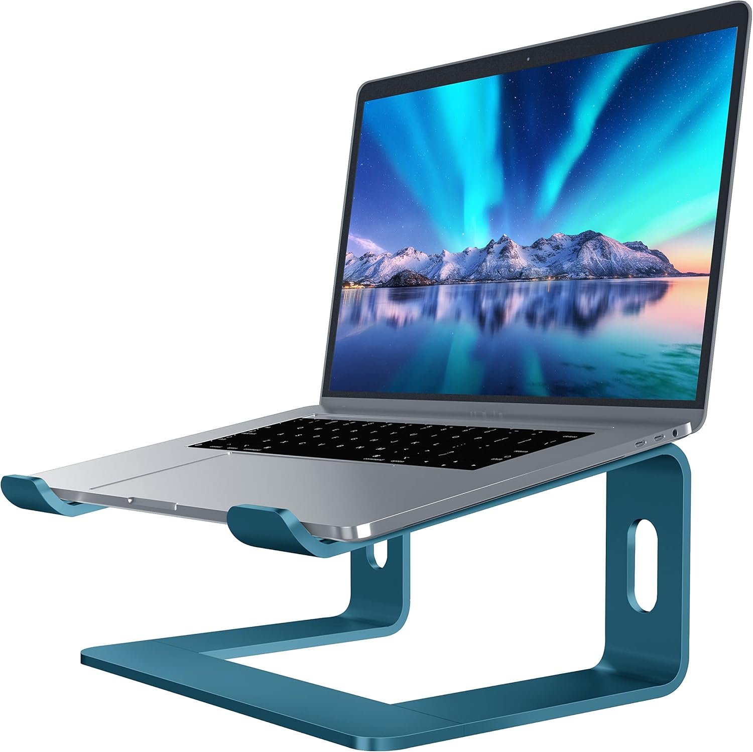 SOUNDANCE Laptop Stand, Aluminum Computer Riser, Ergonomic Laptop