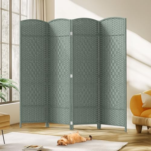 JOSTYLE Folding Privacy Room Divider, 4 Panel Screen