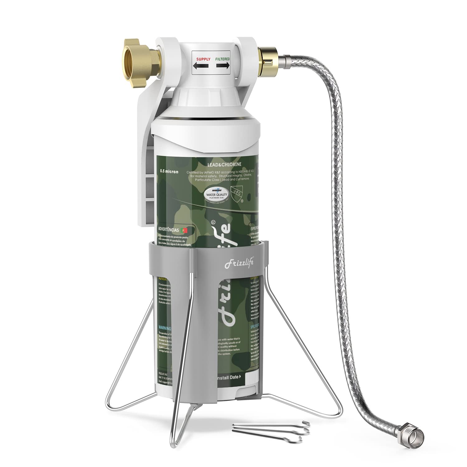 FRIZZLIFE RV Water Filter - NSF/ANSI 53&42 Certified