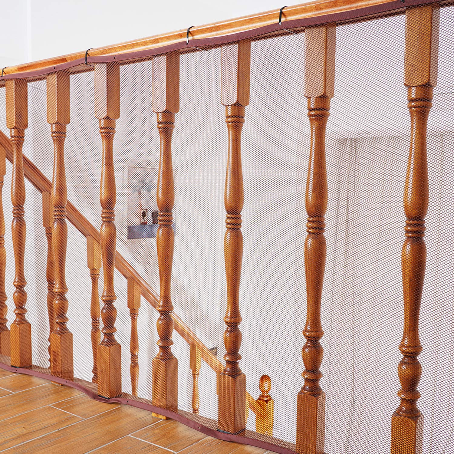 Baby Gates for Stairs with Banister, Guard Safety