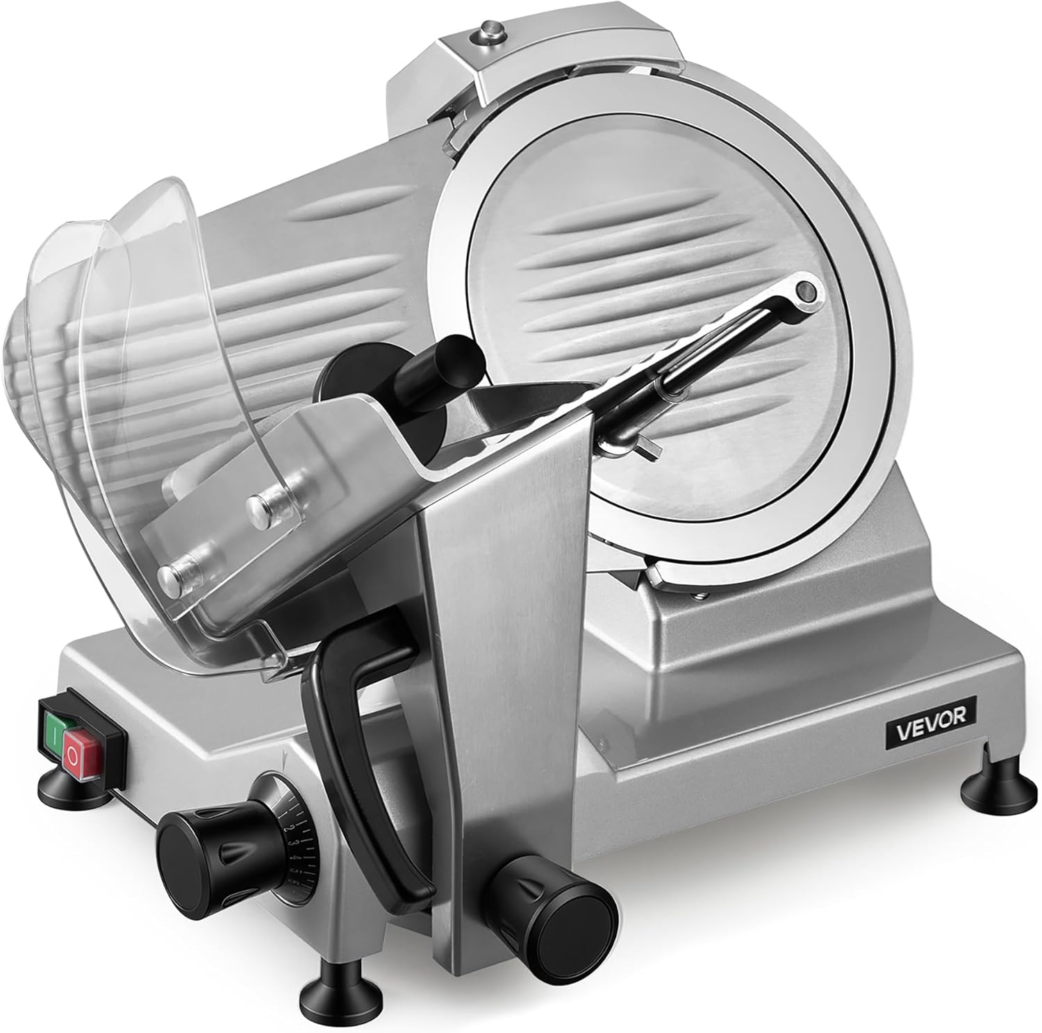 VEVOR Commercial Meat Slicer, 10 inch Electric Food