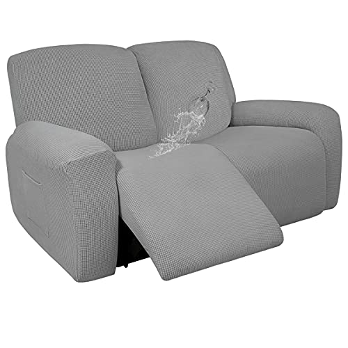 Easy-Going 100% Dual Waterproof Recliner Loveseat Cover, 6-Pieces