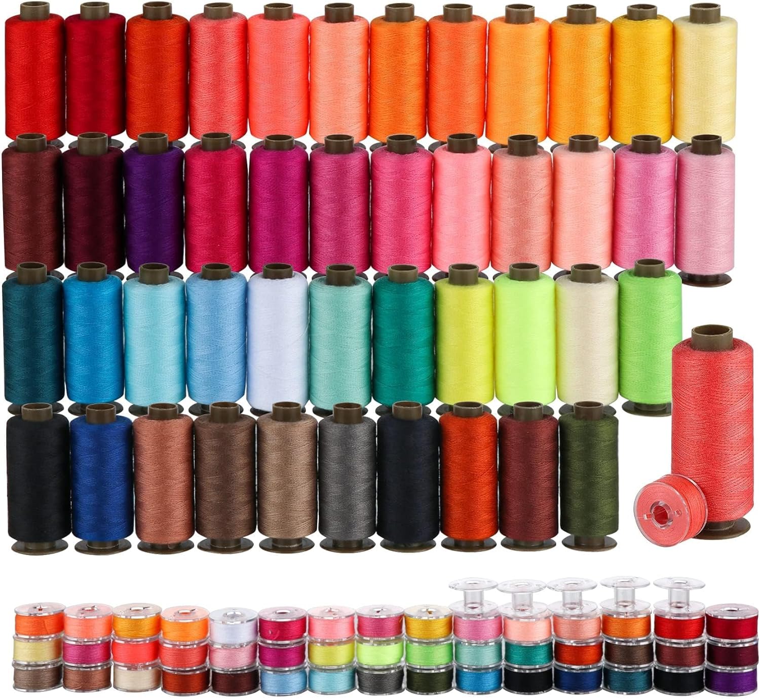 ilauke 95 Pcs Professional Sewing Thread Kit, 45