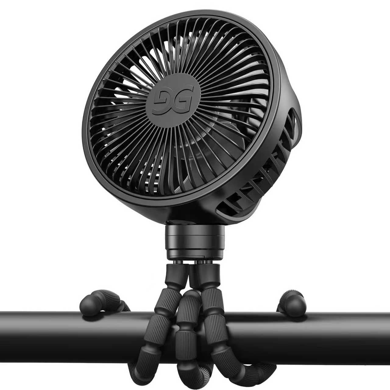 GUSGU Mini Portable Handheld Fan, USB Rechargeable Battery