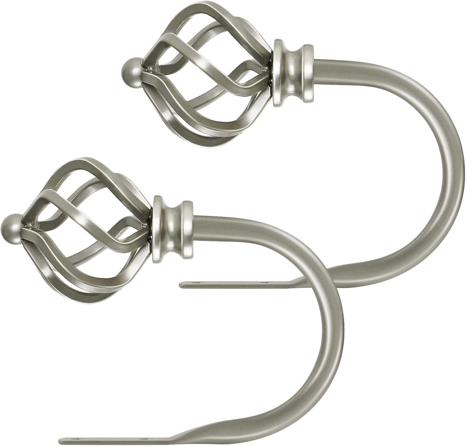 KAMANINA Decorative Curtain Holdbacks for Wall, Tieback Holders