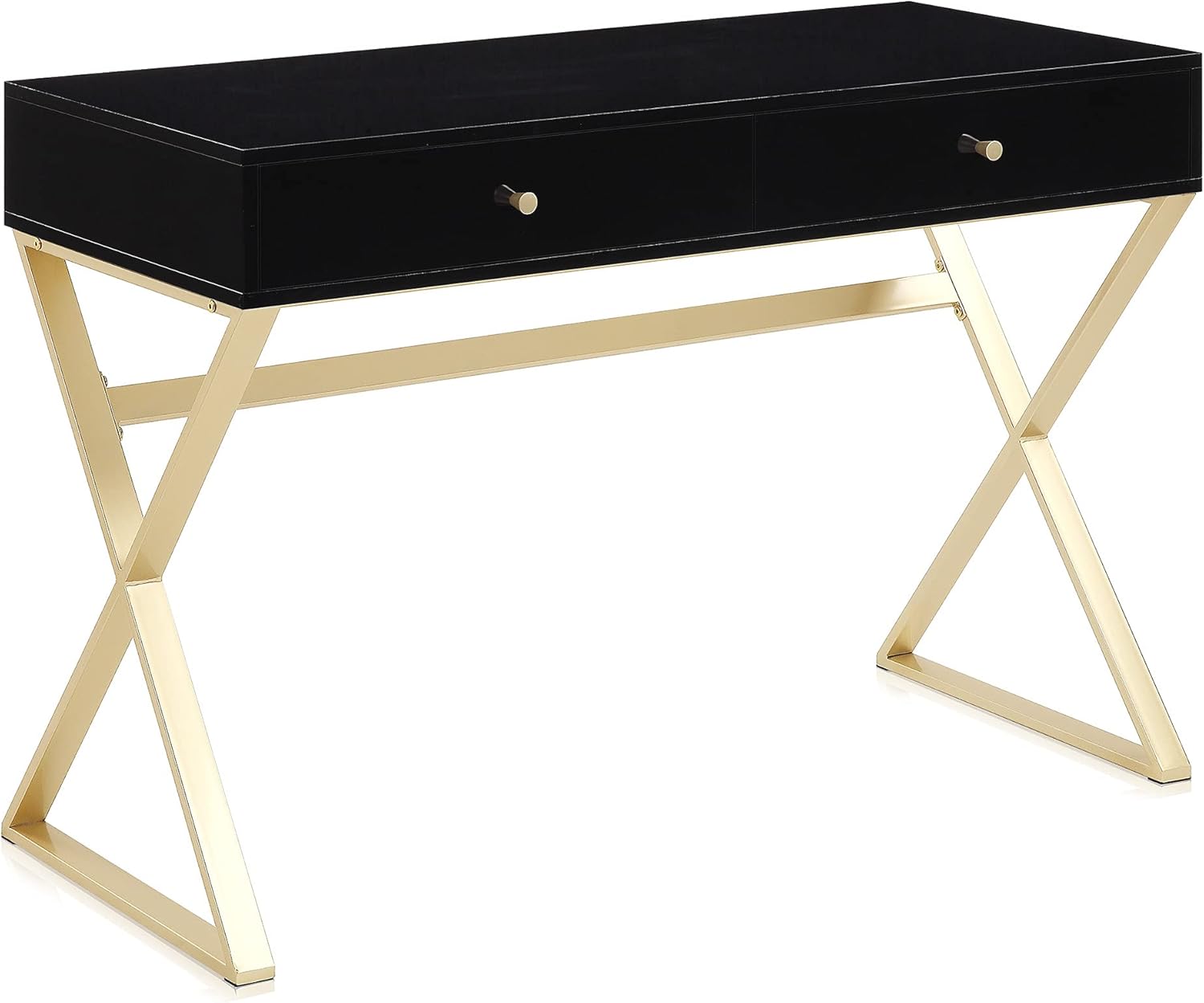 BELLEZE Modern 42 Inch Makeup Vanity Dressing Table