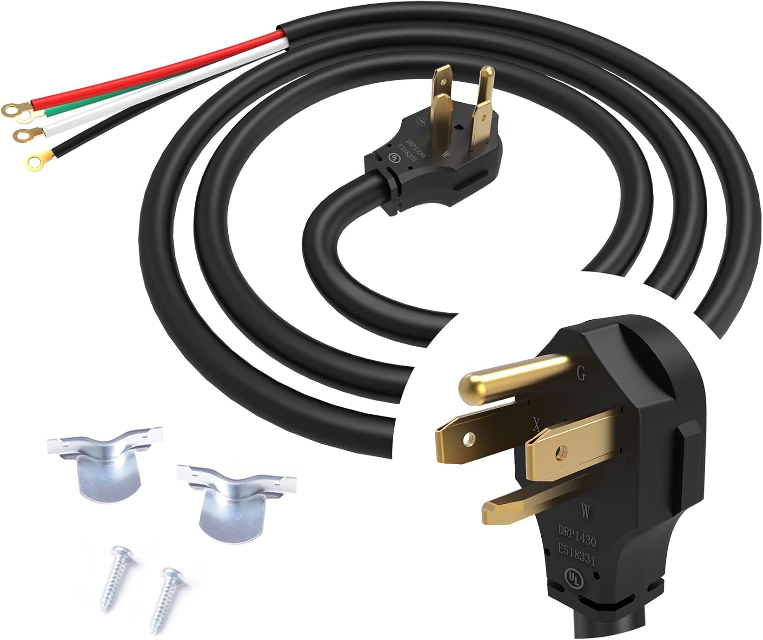 4 Prong Dryer Cord, 30 AMP Appliance Power