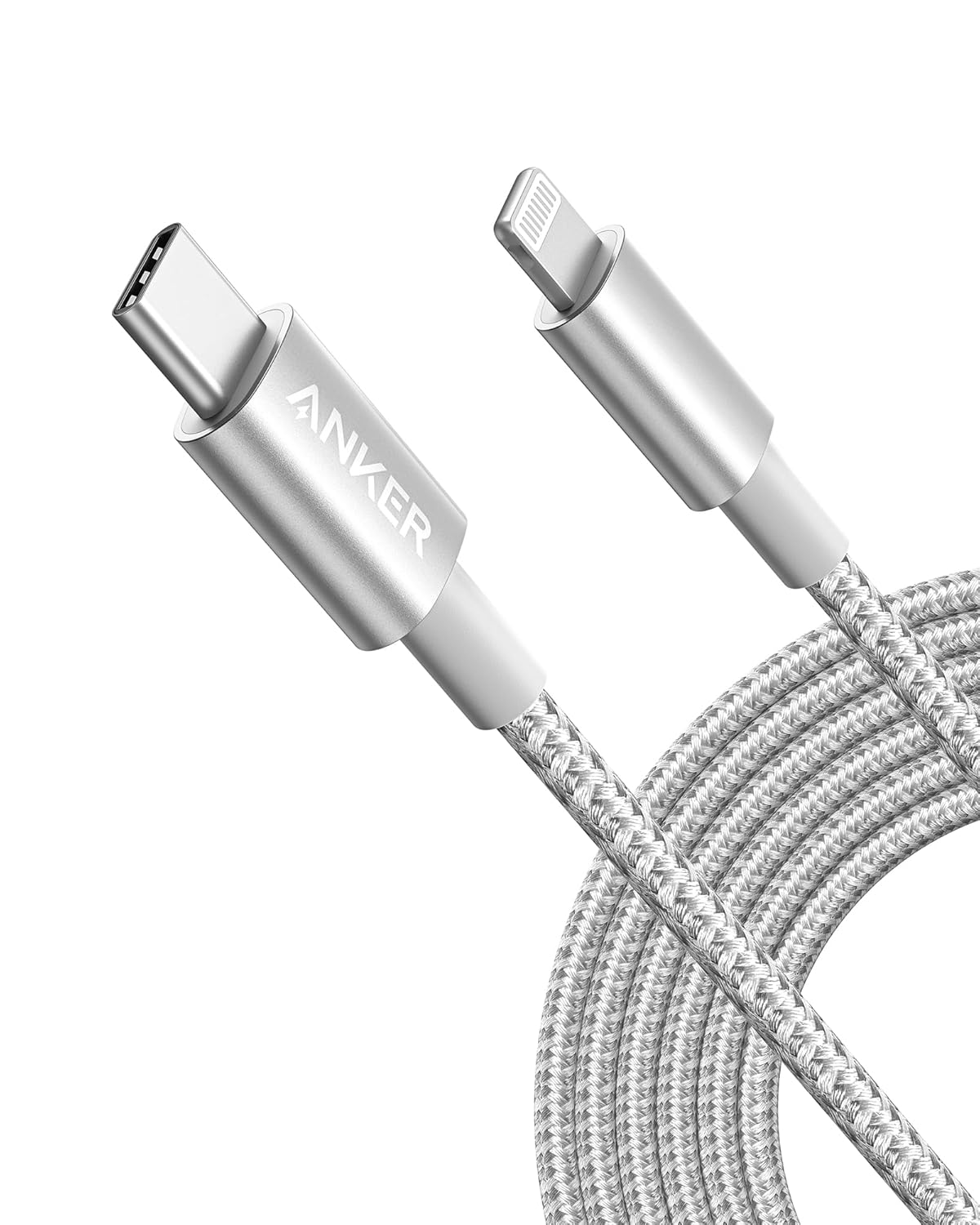 Anker Nylon USB C to Lightning Cable, Apple