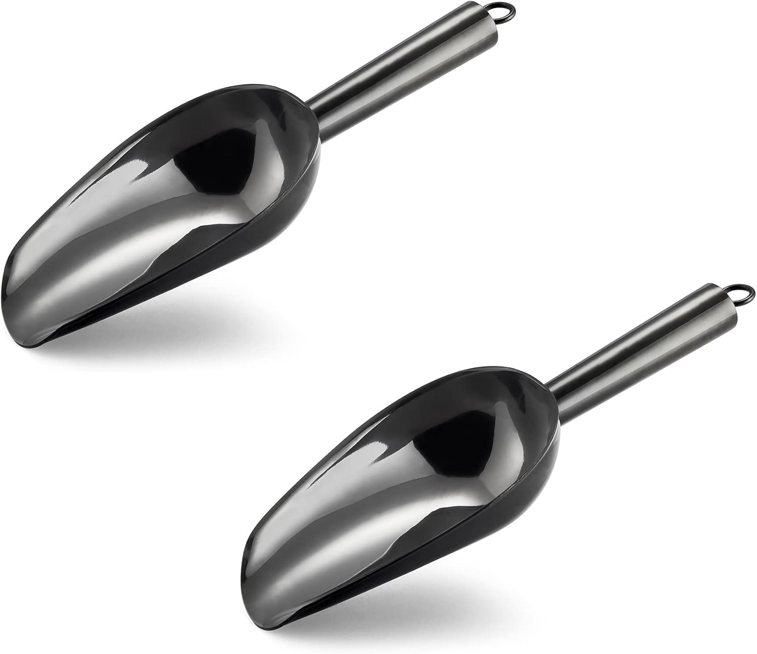 6 Ounce Ice Scoop Set of 2, E-far