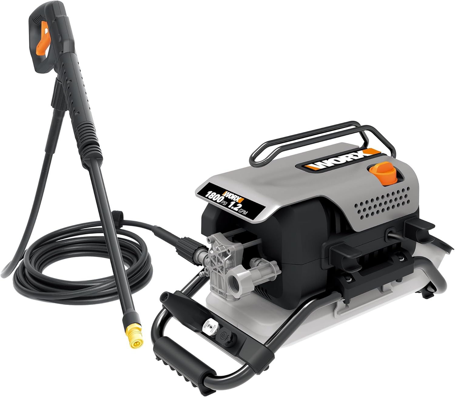 Worx WG605 13 Amp Electric Pressure Washer, 1800