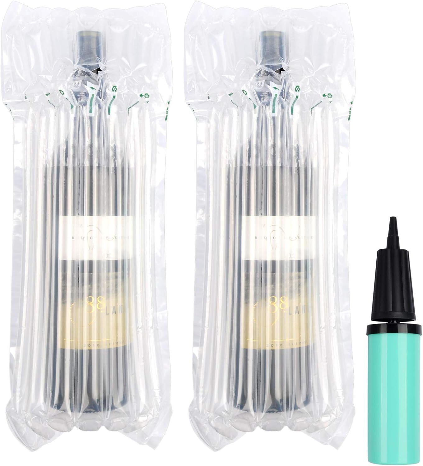 20 Pack Wine Bags for Travel, Inflatable Wine
