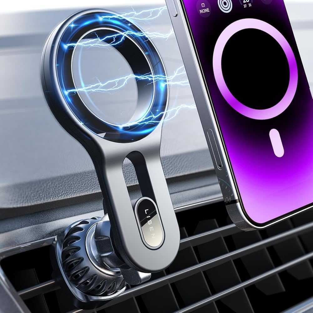 LISEN for MagSafe Car Mount, Magnetic Phone Holder