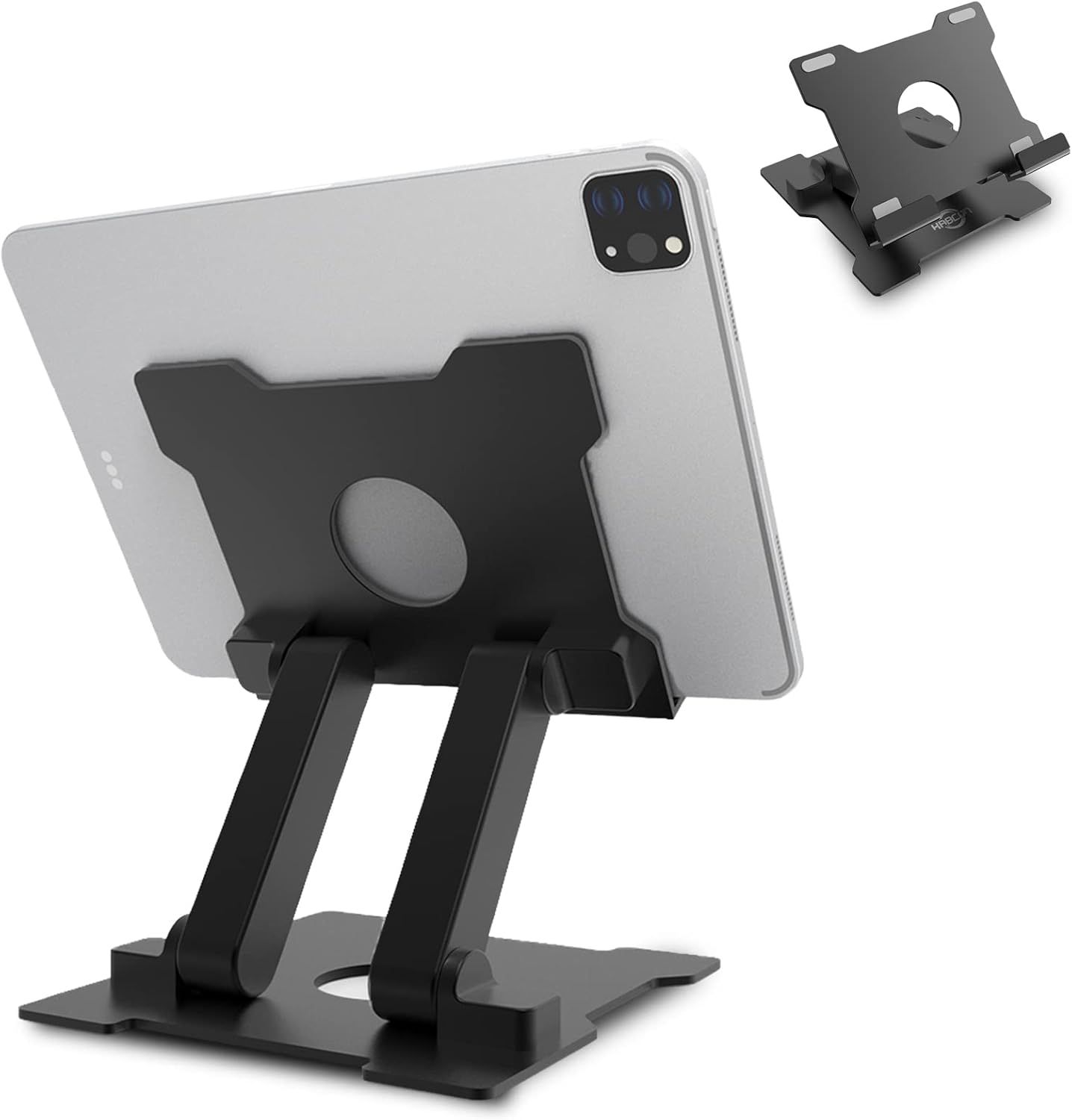 KABCON Tablet Stand, Adjustable Eye-Level Aluminum Holder for
