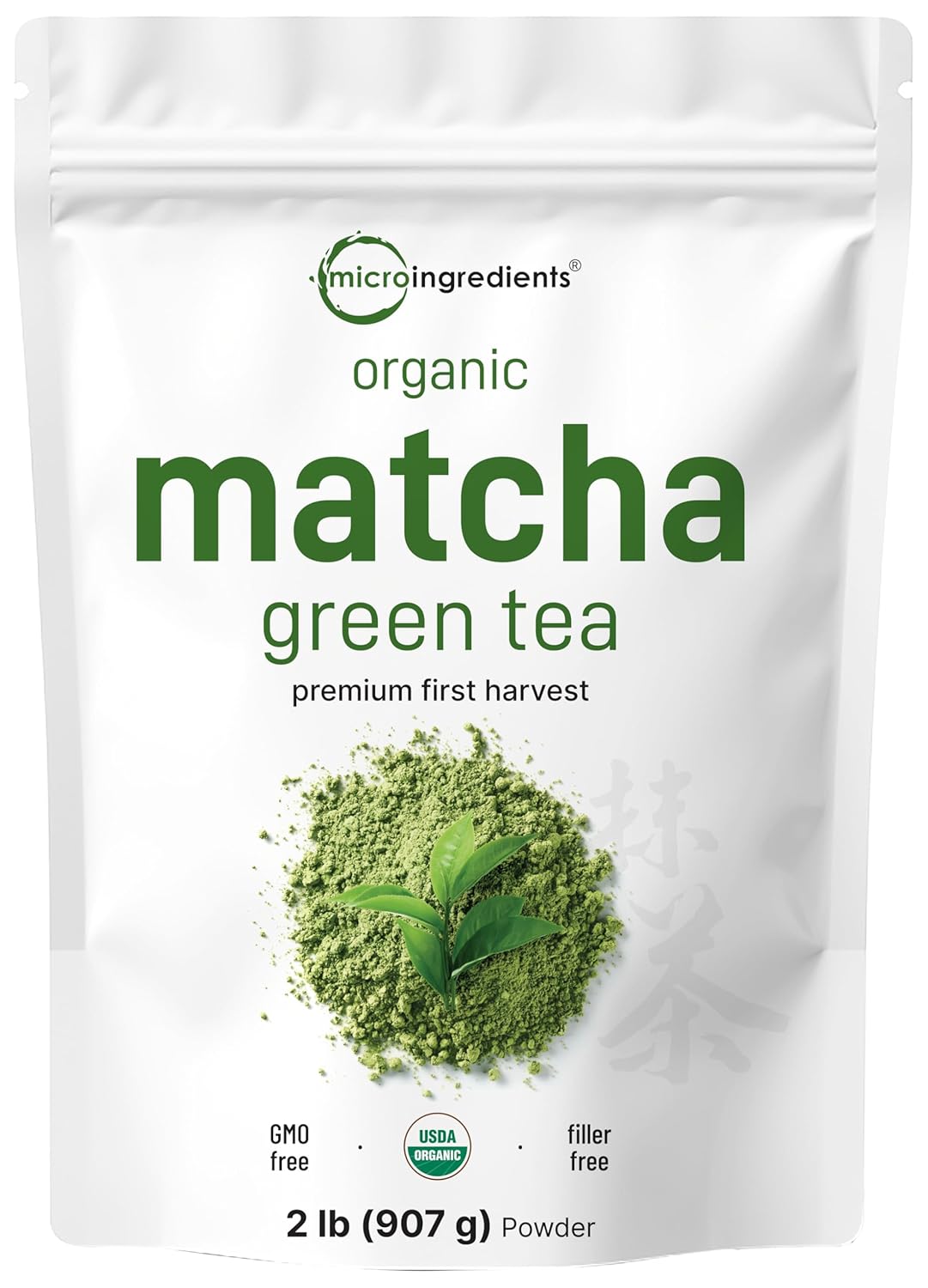 Organic Matcha Green Tea Powder, 2 Pound (32